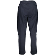 Hugo Boss Blue Cotton Pant