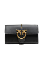 PINKO Black Mini Love Bag One Simply