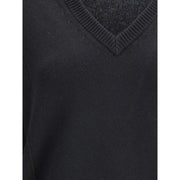 Jil Sander Black Wool Sweatshirt