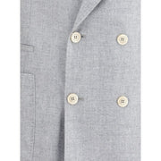 Brunello Cucinelli Gray Wool Blazer