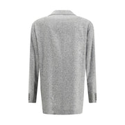 Brunello Cucinelli Gray Wool Blazer
