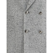 Brunello Cucinelli Gray Wool Blazer