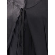 Margiela Black Acetate Casual Dress