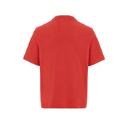 Maison Kitsuné Red Cotton T-Shirt