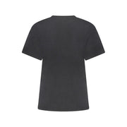 Napapijri Black Cotton T-Shirt