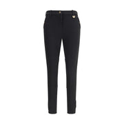 Burberry Black Cotton Casual Pants