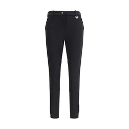 Burberry Black Cotton Casual Pants