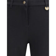 Burberry Black Cotton Casual Pants