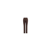 The Latest Brown Polyester Skinny Pants