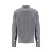 The Latest Gray Denim Shirt
