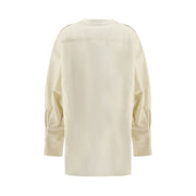 The Latest Cream Cotton Blouse