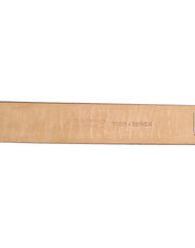 Dolce & Gabbana Black Classic Leather Silver-Tone Buckle Belt