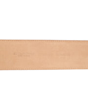 Dolce & Gabbana Burgundy Leather Gold Metal Buckle Women Belt