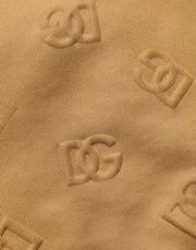 Dolce & Gabbana Brown Cotton Stretch Logo CargoBermuda Shorts