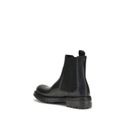 Dolce & Gabbana Black Calf Leather Bos Taurus Chelsea Boots
