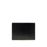 Tom Ford Black Leather Clutch Bag