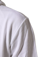 Dolce & Gabbana White Sacred Heart Hooded Sweatshirt Sweater