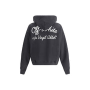 Off-White Black Cotton Sweatshirt