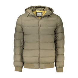 Pepe Jeans Brown Polyamide Jackets & Coat