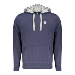 North Sails Blue Cotton Men's Hoodie