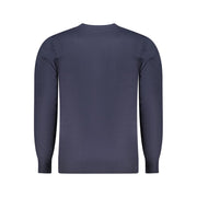 North Sails Blu Acrylic Men Sweater