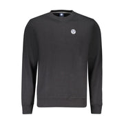 North Sails Black Cotton Sweatshirt