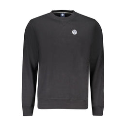 North Sails Black Cotton Sweatshirt