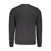 North Sails Black Cotton Sweatshirt