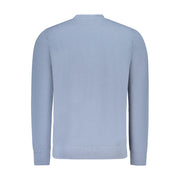 North Sails Blue Cotton Men Sweatshirt