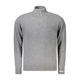 Pepe Jeans Gray Cotton Sweater