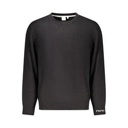 Pepe Jeans Black Cotton Sweater