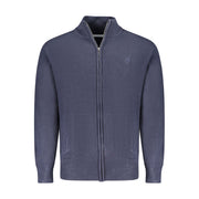 North Sails Blue Acrylic Men's Cardigan