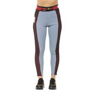 Mr&Mrs Italy Light Blue Cotton Women Leggings