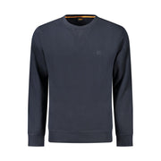 Hugo Boss Blue Cotton Sweatshirt