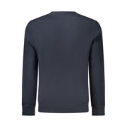 Hugo Boss Blue Cotton Sweatshirt