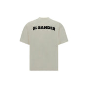 Jil Sander White Cotton T-Shirt