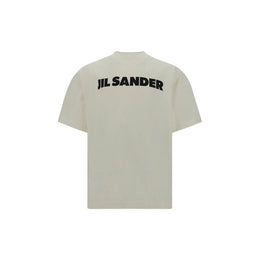 Jil Sander White Cotton T-Shirt