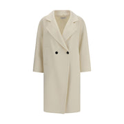 Aftercoat Cream Fleece Wool Coat