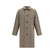 Burberry Brown Cotton Coat