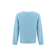 Sunflower Light Blue Alpaca Vicugna Pacos Sweatshirt