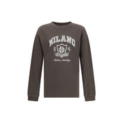 Dolce & Gabbana Brown Cotton Sweatshirt