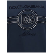 Dolce & Gabbana Blue Cotton Sweatshirt