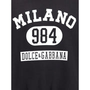 Dolce & Gabbana Black Cotton Sweatshirt