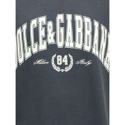 Dolce & Gabbana Gray Cotton T-Shirt