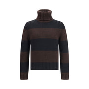 Dolce & Gabbana Brown Wool Turtleneck