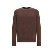 Dolce & Gabbana Brown Fleece Wool Sweatshirt