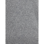Dolce & Gabbana Gray Fleece Wool Sweatshirt