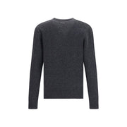 Dolce & Gabbana Gray Fleece Wool Sweatshirt