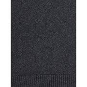 Dolce & Gabbana Gray Fleece Wool Sweatshirt