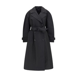 MONCLER x EDWARD ENNINFUL Black Polyester Coat